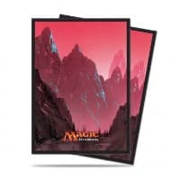 Mana 5 Mountain Standard Deck Protector sleeves for Magic (80-Pack) - Ultra Pro Card Sleeves - Card Sleeves card