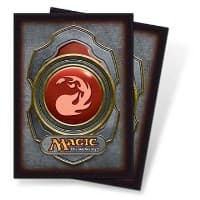 Mana v3 Red Standard Deck Protectors for Magic (80-Pack) - Ultra Pro Card Sleeves - Card Sleeves card
