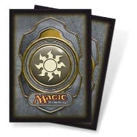 Mana v3 White Standard Deck Protectors for Magic (80-Pack) - Ultra Pro Card Sleeves - Card Sleeves card