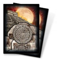 Mayan Countdown Standard Deck Protectors (50-Pack) - Ultra Pro Card Sleeves - Card Sleeves card