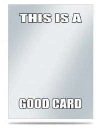 Memes: Good Card Standard Sleeve Covers (50-Pack) - Ultra Pro Card Sleeves - Card Sleeves card
