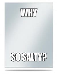 Memes: Why So Salty? Sleeve Covers (50-Pack) - Ultra Pro Card Sleeves - Card Sleeves card