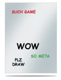 Memes: WOW Sleeve Covers (50-Pack) - Ultra Pro Card Sleeves - Card Sleeves card
