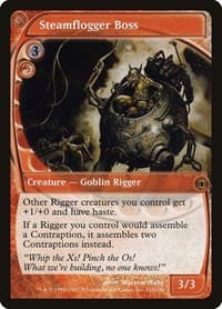 Steamflogger Boss - Future Sight - Magic: The Gathering card