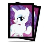 My Little Pony Deck Protector Sleeves - Rarity (65-Pack) - Ultra Pro Card Sleeves - Card Sleeves card