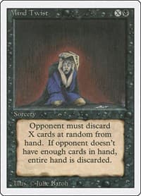 Mind Twist - Revised Edition - Magic: The Gathering card