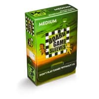 Non-Glare Board Game Sleeves - Medium (50-Pack) - Arcane Tinmen Card Sleeves - Card Sleeves card