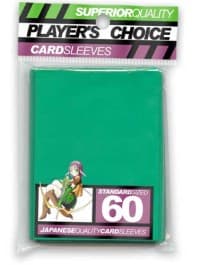 Player's Choice Standard Card Sleeves - Green (60-Pack) - Player's Choice Card Sleeves - Card Sleeves card