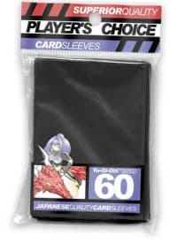 Player's Choice Yu-Gi-Oh! Card Sleeves - Black (60-Pack) - Player's Choice Card Sleeves - Card Sleeves card