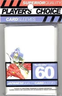 Player's Choice Yu-Gi-Oh! Card Sleeves - White (60-Pack) - Player's Choice Card Sleeves - Card Sleeves card