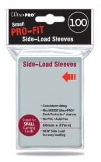 PRO-Fit Small Side Load Deck Protectors (100-Pack) - Ultra Pro Card Sleeves - Card Sleeves card