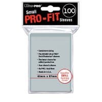 PRO-Fit Small Size Deck Protectors (100-Pack) - Ultra Pro Card Sleeves - Card Sleeves card