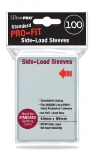 PRO-Fit Standard Side Load Deck Protectors (100-Pack) - Ultra Pro Card Sleeves - Card Sleeves card