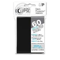 PRO-Matte Eclipse Small Deck Protector Sleeves - Black (60-Pack) - Ultra Pro Card Sleeves - Card Sleeves card