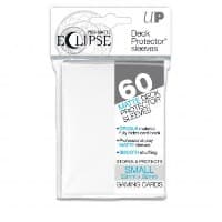 PRO-Matte Eclipse Small Deck Protector Sleeves - White (60-Pack) - Ultra Pro Card Sleeves - Card Sleeves card