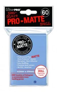 PRO-Matte Small Deck Protectors - Clear (60-Pack) - Ultra Pro Card Sleeves - Card Sleeves card
