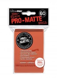 Pro-Matte Small Deck Protectors - Peach (60-Pack) - Ultra Pro Card Sleeves - Card Sleeves card
