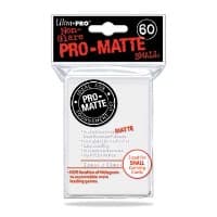 Pro-Matte Small Deck Protectors - White (60-Pack) - Ultra Pro Card Sleeves - Card Sleeves card