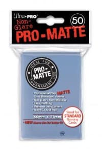 PRO-Matte Standard Deck Protectors - Clear (50-Pack) - Ultra Pro Card Sleeves - Card Sleeves card
