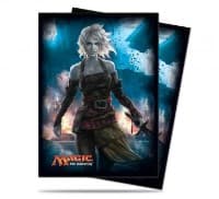 Shadows over Innistrad - Nahiri, the Harbinger Standard Deck Protectors for Magic (80-Pack) - Ultra Pro Card Sleeves - Card Sleeves card