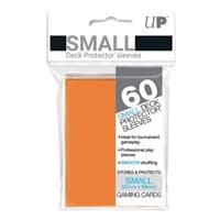 Small Deck Protectors - Orange (60-Pack) - Ultra Pro Card Sleeves - Card Sleeves card