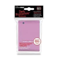 Small Deck Protectors - Pink (60-Pack) - Ultra Pro Card Sleeves - Card Sleeves card