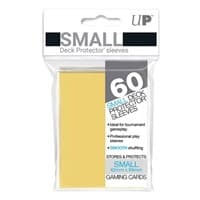 Small Deck Protectors - Yellow (60-Pack) - Ultra Pro Card Sleeves - Card Sleeves card