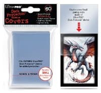 Small Sleeve Covers - Clear (60-Pack) - Ultra Pro Card Sleeves - Card Sleeves card