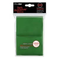 Standard Deck Protectors - Green (100-Pack) - Ultra Pro Card Sleeves - Card Sleeves card