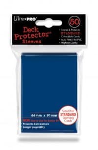 Standard Deck Protectors - Metallic Sapphire (50-Pack) - Ultra Pro Card Sleeves - Card Sleeves card