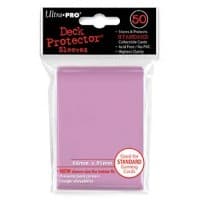 Standard Deck Protectors - Pink (50-Pack) - Ultra Pro Card Sleeves - Card Sleeves card