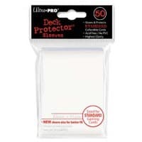 Standard Deck Protectors - White (50-Pack) - Ultra Pro Card Sleeves - Card Sleeves card