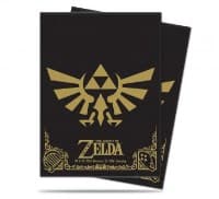 The Legend of Zelda: Black & Gold Deck Protector sleeves (65-Pack) - Ultra Pro Card Sleeves - Card Sleeves card