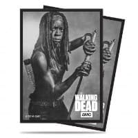 The Walking Dead Deck Protector Sleeves - Michonne (50-Pack) - Ultra Pro Card Sleeves - Card Sleeves card