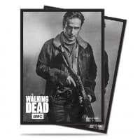 The Walking Dead Deck Protector Sleeves - Rick (50-Pack) - Ultra Pro Card Sleeves - Card Sleeves card