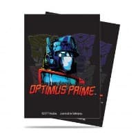 Transformers Optimus Deck Protector sleeves (65-Pack) - Ultra Pro Card Sleeves - Card Sleeves card