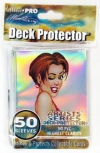 Wench Girl Standard Deck Protectors by Monte Moore (50-Pack) - Ultra Pro Card Sleeves - Card Sleeves card