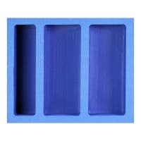 Collectible Card Foam Compartment Tray - Small (w/ 6 dividers) (Classic Blue) - Pirate Lab Card Case Foam Inserts - Collectible Storage card