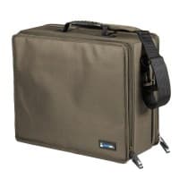 Large Card Case - Olive Drab (3-Row Max Capacity Tray + 8 Dividers) - Pirate Lab Card Cases - Collectible Storage card