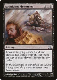 Agonizing Memories - 10th Edition - Magic: The Gathering card