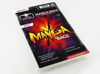Manga Bags - Resealable Regular (100-Pack) - Ultimate Guard Manga / Graphic Novel Sleeves - Collectible Storage card