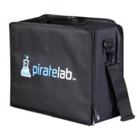 Pirate Lab Large Card Case - Black (3-Row Max Capacity Tray + 8 Dividers) - Pirate Lab Card Cases - Collectible Storage card