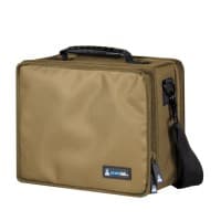 Small Card Case - Coyote (2-Row Max Capacity Foam Tray + 6 Dividers) - Pirate Lab Card Cases - Collectible Storage card