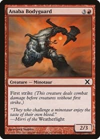 Anaba Bodyguard - 10th Edition - Magic: The Gathering card