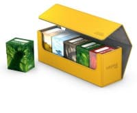 Arkhive Flip Case - Amber - Ultimate Guard Deck Boxes - Deck Boxes card