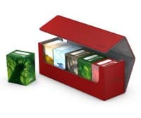Arkhive Flip Case - Red - Ultimate Guard Deck Boxes - Deck Boxes card