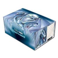 Blue Diamond Dragon Corrugated Storage Box by Monte - Ultra Pro Deck Boxes - Deck Boxes card