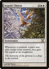 Angelic Chorus - 10th Edition - Magic: The Gathering card