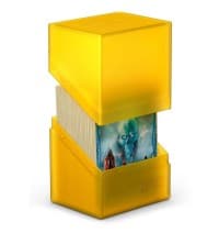 Boulder Deck Case - Amber (Holds 80+) - Ultimate Guard Deck Boxes - Deck Boxes card