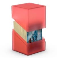 Boulder Deck Case - Ruby (Holds 100+) - Ultimate Guard Deck Boxes - Deck Boxes card